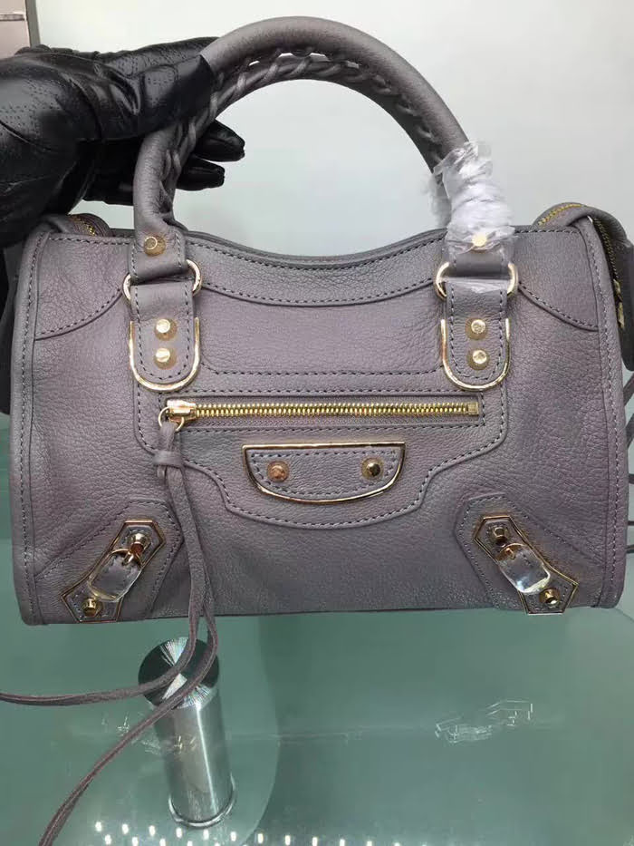 BALENCIAG巴黎世家 頂級原版皮 山羊皮 手提斜挎包  BL1003